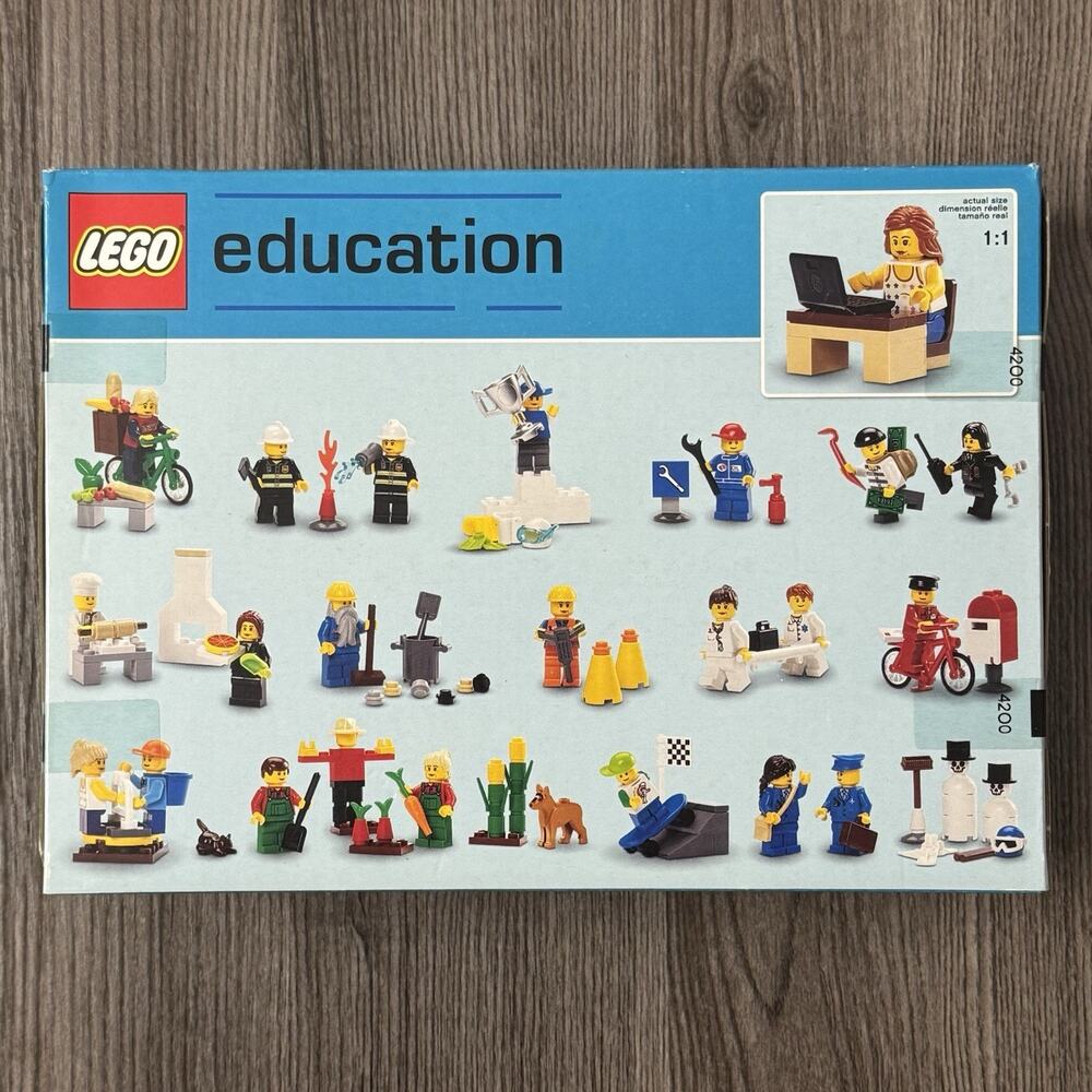 LEGO Education Community Minifigure Set 9348 Factory Sealed - Picture 2 of 6